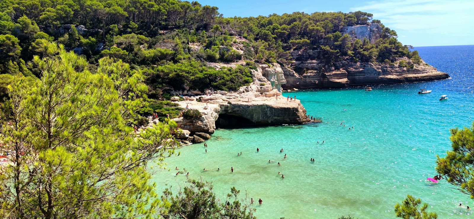 Cala Mitjana in Menorca: destination inspiration
